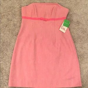 Lilly Pulitzer Pink herringbone dress